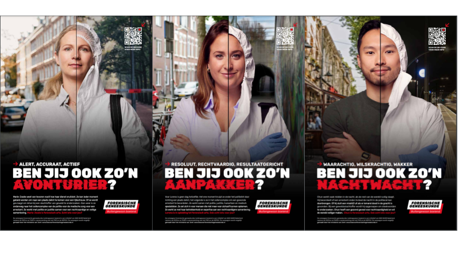 Image about: Nieuwe campagne werving forensisch artsen: buitengewoon boeiend