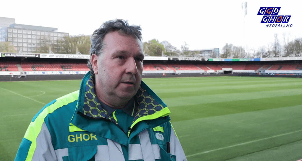 Image about: Crisisoefening GHOR in het stadion van Excelsior Rotterdam (video)